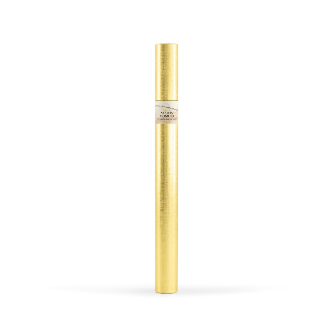 Limited edition - Golden Incense Sticks | Cederhout, Salie & Lavendel (20 st.) - Spoon Moment
